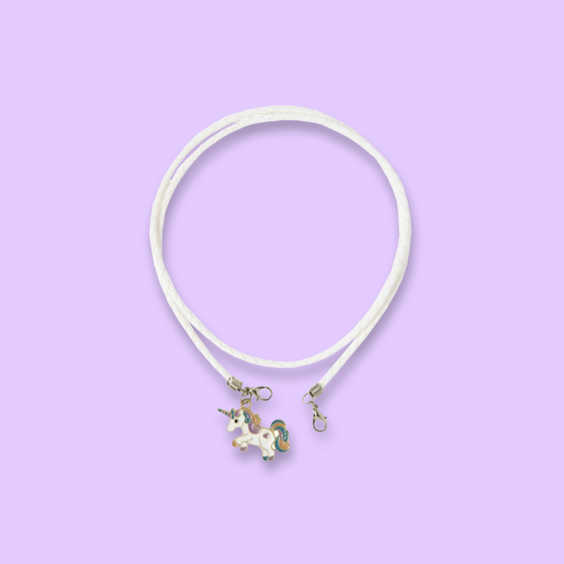 Correa para mascarilla con colgante Unicornio Correa para mascarilla con colgante Unicornio
