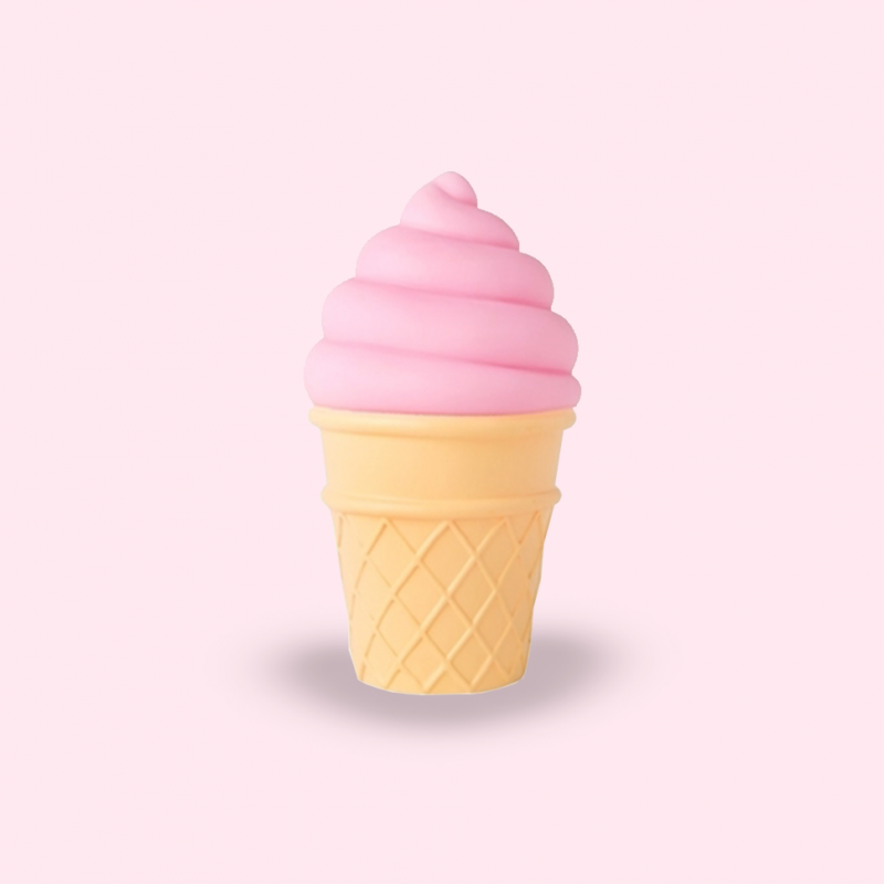 Lámpara para decoración Helado rosa