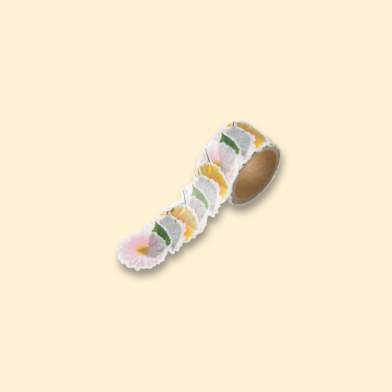 [AGOTADO BODEGA] Stickers masking tape Margaritas