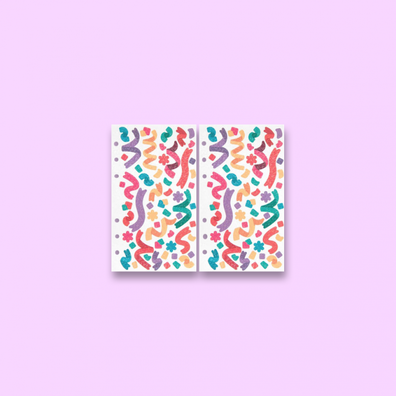 Stickers holográficos Celebración Stickers holográficos Celebración