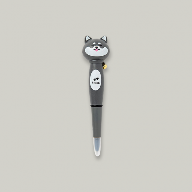 Bolígrafo Shiba gris