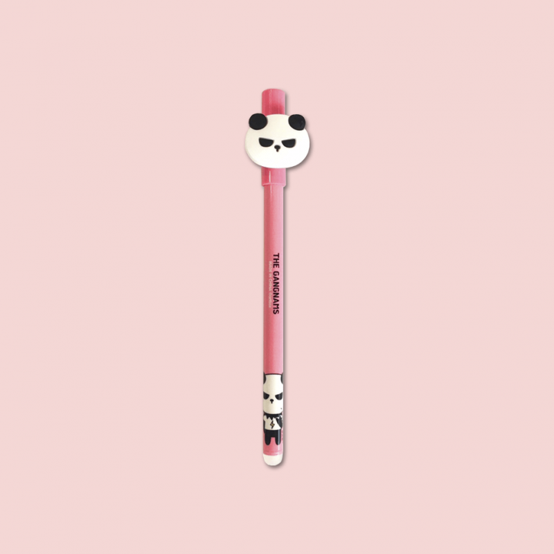 Bolígrafo personaje de silicona Gangnam Panda
