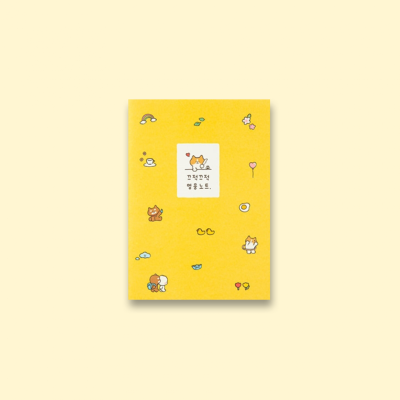 Mini libreta con líneas Perrito escritor 32 hojas