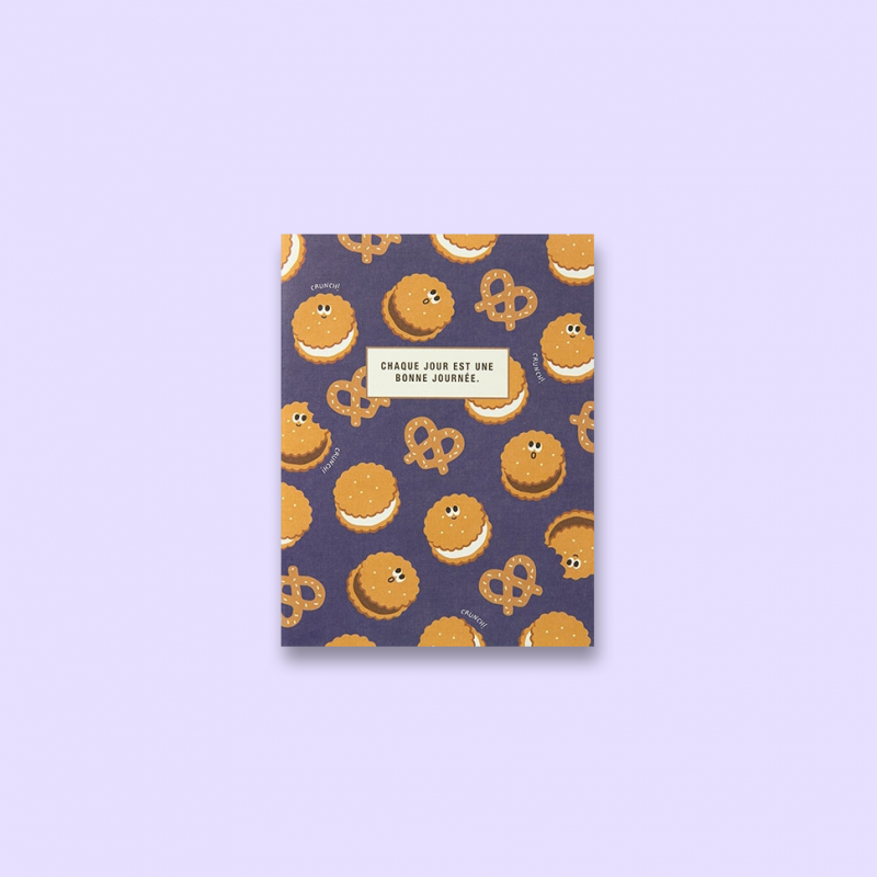 [AGOTADO BODEGA] Mini libreta con líneas Galletas 24 hojas