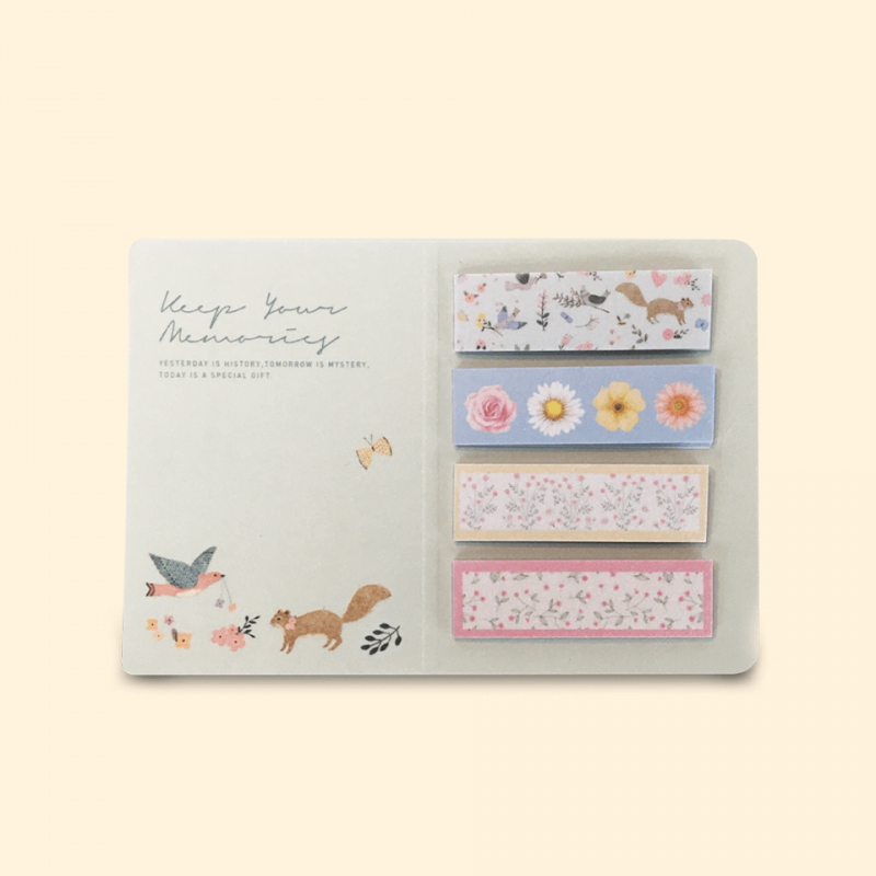 Post-it Flores y animales Post-it Flores y animales