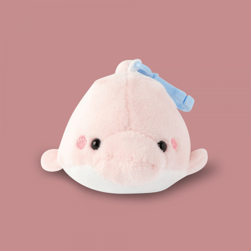 Llavero peluche Delfín rosado