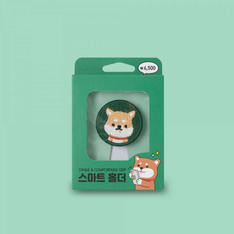 Soporte para celular tipo pop socket Shiba Soporte para celular tipo pop socket Shiba
