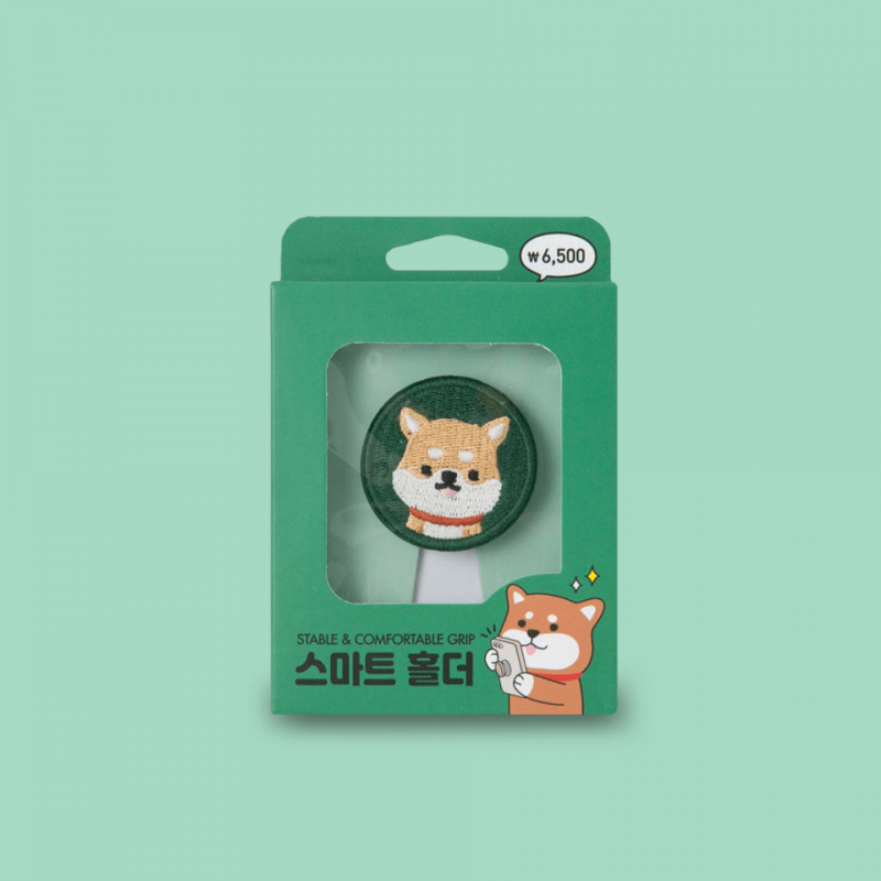 Soporte para celular tipo pop socket Shiba