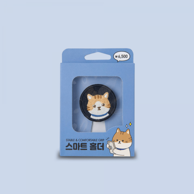 Soporte para celular tipo pop socket Gatito