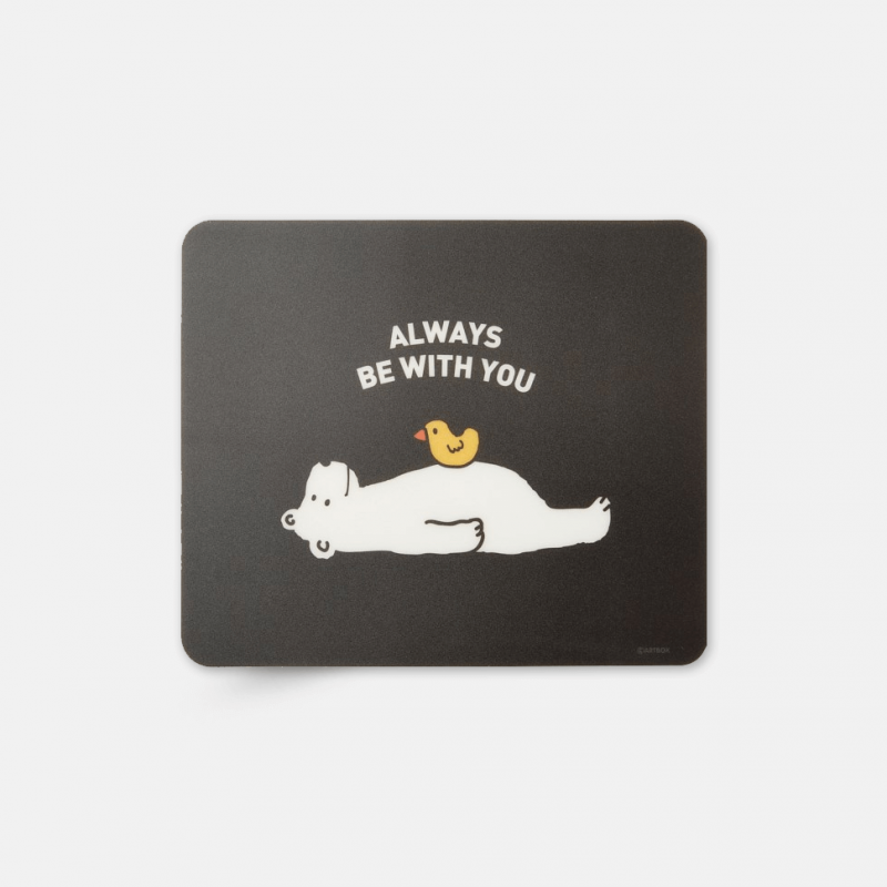 Mouse pad Osito polar y pollito "Always with you"