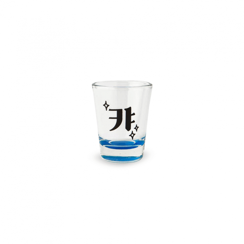 Vaso de shot azul "Kya"