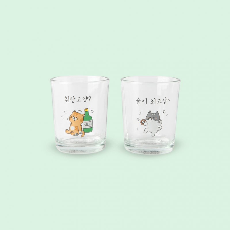 Set vasos de shot Gatitos (2 unidades) Set vasos de shot Gatitos (2 unidades)