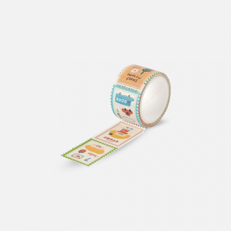 Masking tape Estampillas niñas y niños