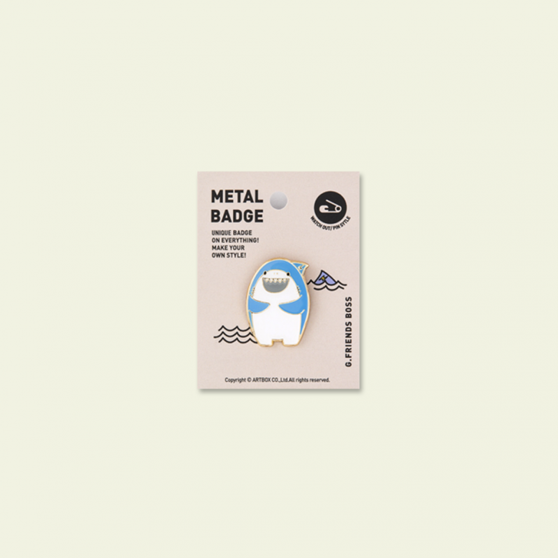 [AGOTADO BODEGA] Pin metálico Boss sonriente