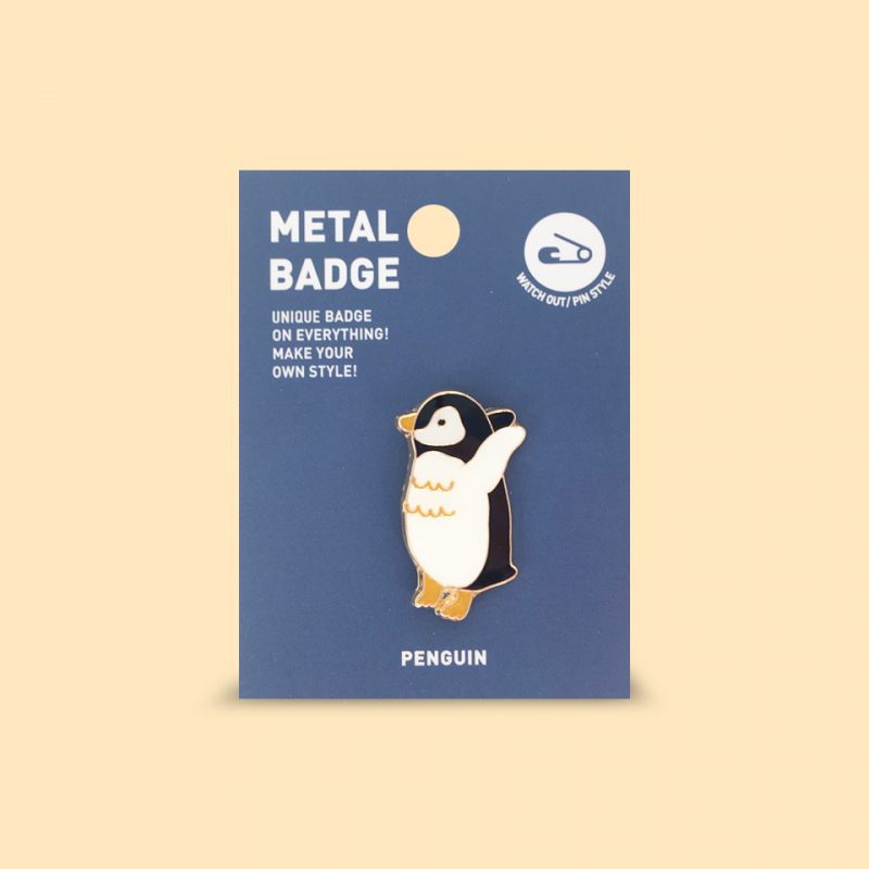 Pin metálico Pingüino