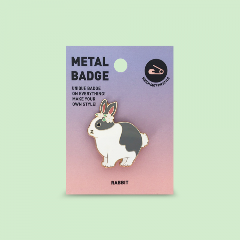 [AGOTADO BODEGA] Pin metálico Conejo