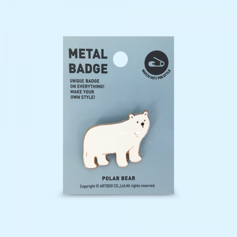 Pin metálico Oso polar