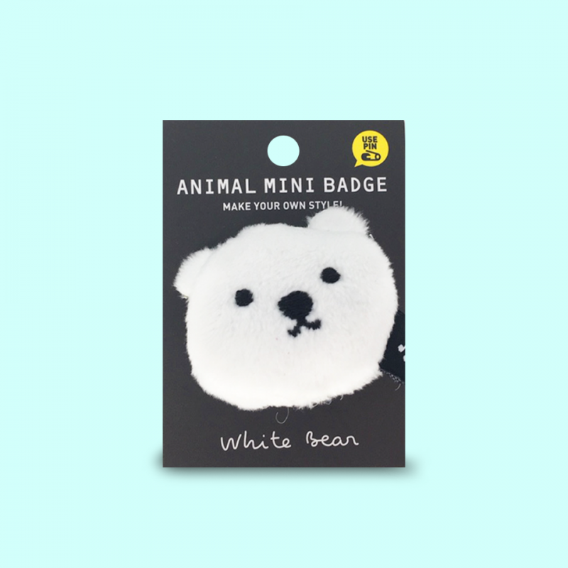 Pin peluche Oso polar tamaño S Pin peluche Oso polar tamaño S
