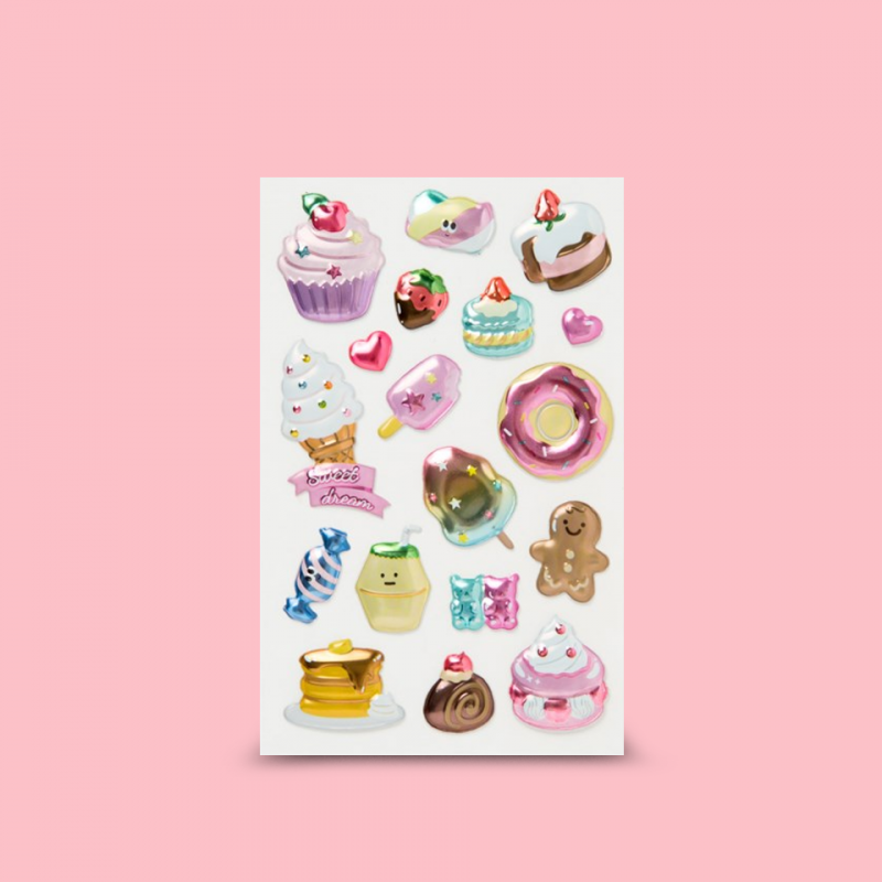 Set stickers globos Dulces Set stickers globos Dulces