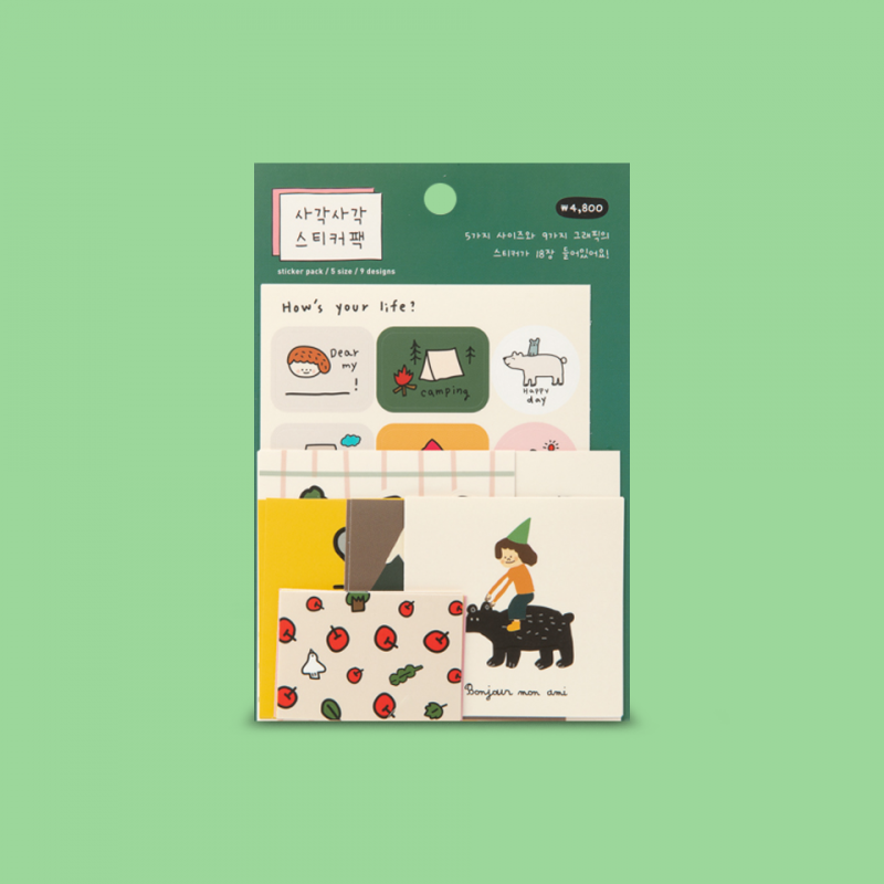 Set stickers Naturaleza