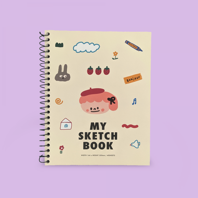 Libreta para dibujos Bonjour || DICO Lifestyle Store