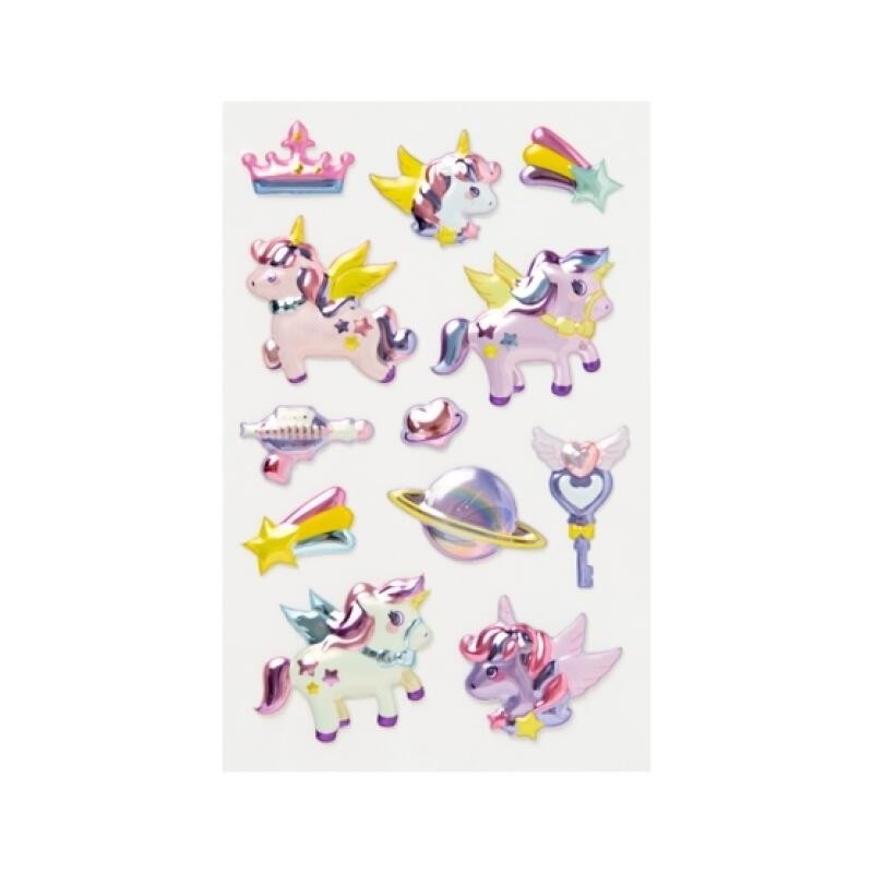 Set stickers globos Unicornios Set stickers globos Unicornios
