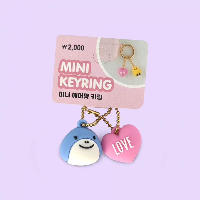 [AGOTADO BODEGA] Mini llavero Boss y corazón