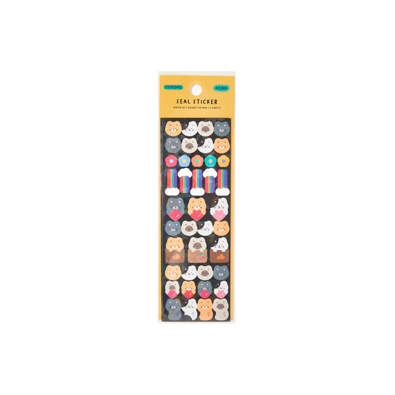 Set stickers deco Gatitos Set stickers deco Gatitos