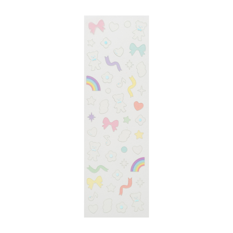 Set stickers deco holográficos Ositos Set stickers deco holográficos Ositos