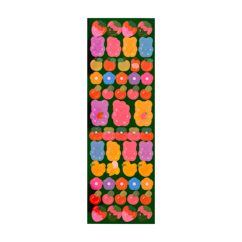 Set stickers Aurora Ositos de goma Set stickers Aurora Ositos de goma