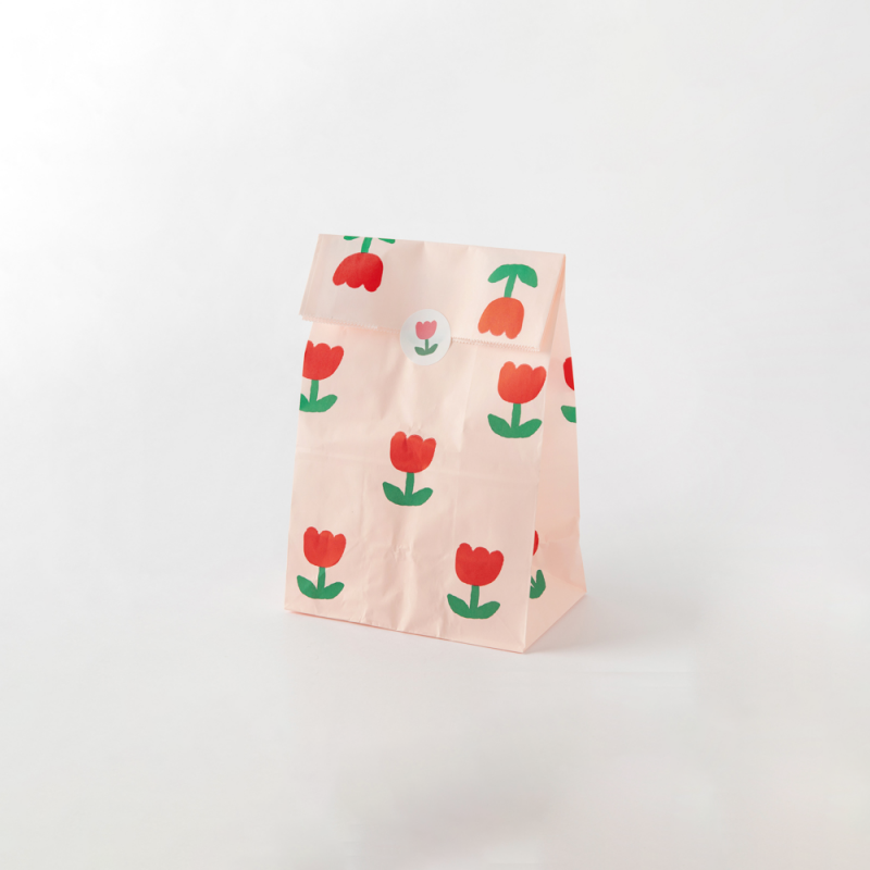 Bolsa para regalo de papel Tulipanes
