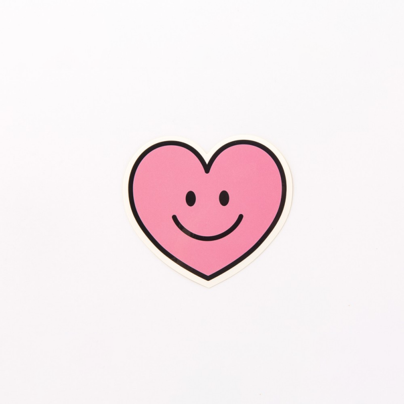 Sticker para maleta de viaje Corazón sonriente