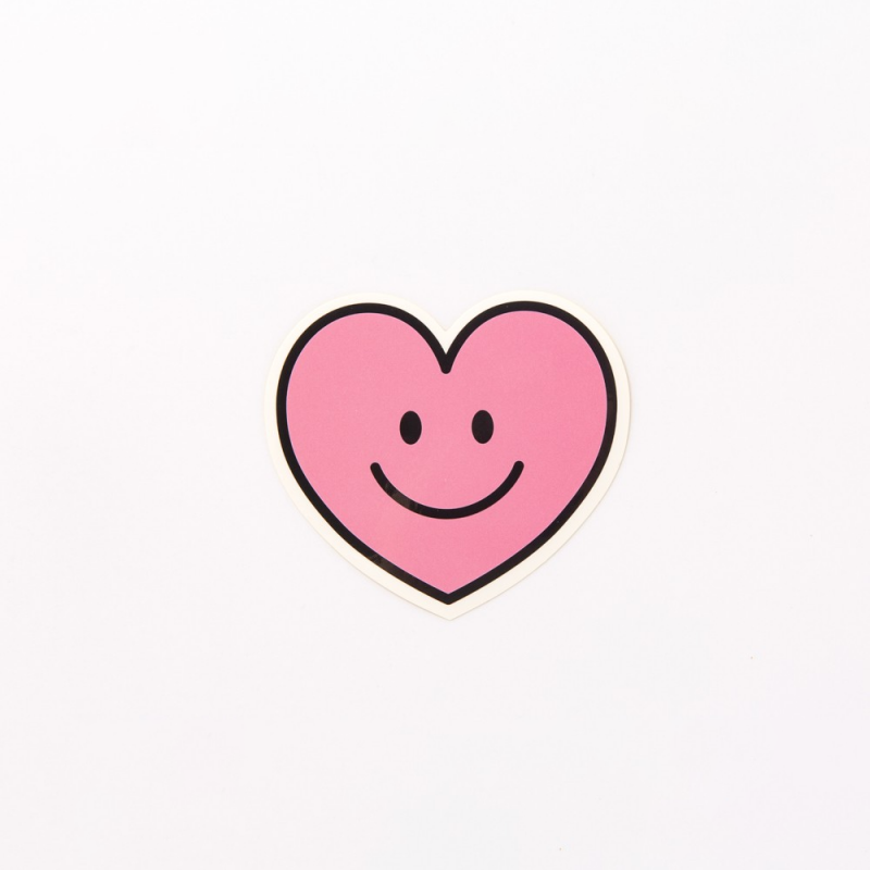 Sticker para maleta de viaje Corazón sonriente Sticker para maleta de viaje Corazón sonriente
