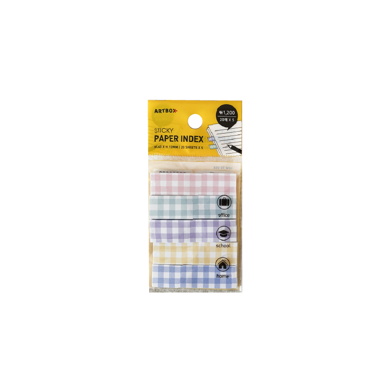 Post-it banderas index (modelo 2)